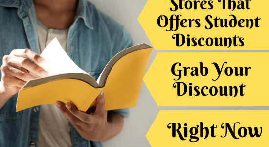 Best stores that offers student discount