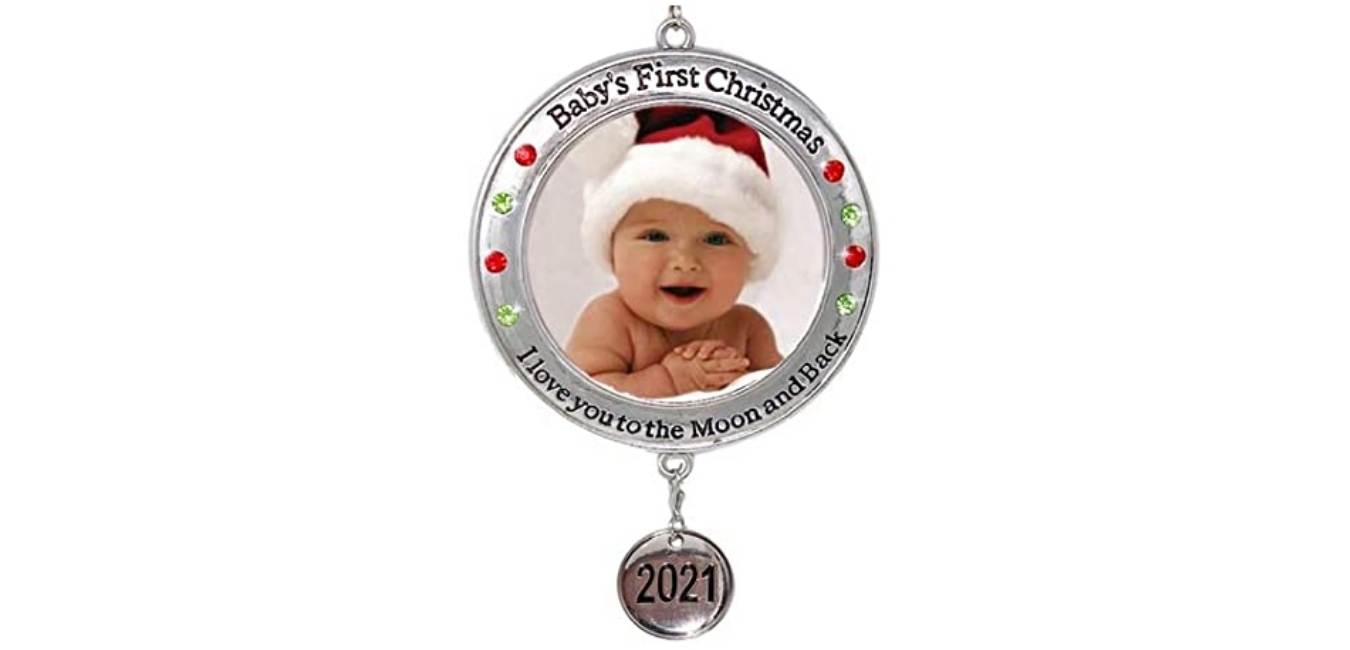baby's first christmas ornament